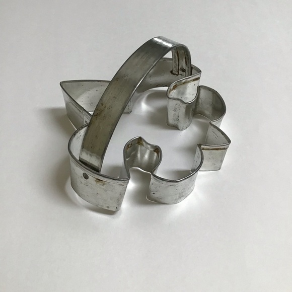 Boy Scout Emblem Metal Cookie Cutter w/Handle Biscuits Crafts Fleur De Lis 4x4” - Picture 10 of 12